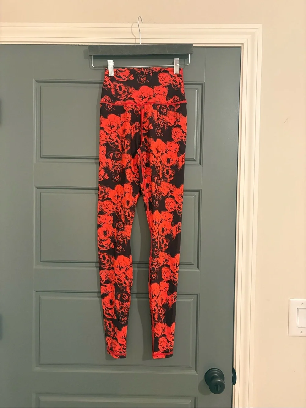Alo Yoga Roses High Waist Leggings Floral Print XXS